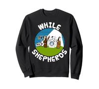 Crèche de Noël, bergers, église chrétienne, drôle Sweatshirt