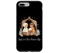 Crèche de Noël bohème Angels We Have Heard on High Christmas Coque pour iPhone 7 Plus/8 Plus