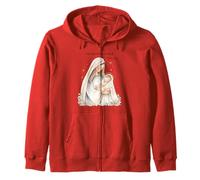 Crèche de Noël bohème « The Word Became Chair » Sweat à Capuche