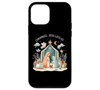 Crèche de Noël Emmanuel, God with Us Bohemian Christmas Coque pour iPhone 12 Mini