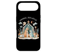 Crèche de Noël Emmanuel, God with Us Bohemian Christmas Coque pour iPhone Air