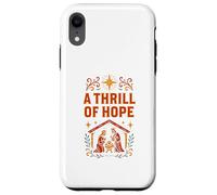 Crèche de Noël - Un Frisson d'espoir - Vintage - pour Femme - Faith chrétienne Coque pour iPhone XR