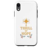 Crèche de Noël - Un Frisson d'espoir - Vintage - pour Femme - Faith chrétienne Coque pour iPhone XR
