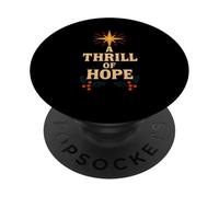 Crèche de Noël - Un Frisson d'espoir - Vintage - pour Femme - Faith chrétienne PopSockets PopGrip Adhésif