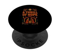 Crèche de Noël - Un Frisson d'espoir - Vintage - pour Femme - Faith chrétienne PopSockets PopGrip Adhésif
