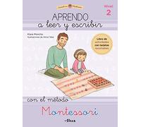 Creciendo con Montessori. Cuadernos de actividades - Aprendo a leer y escribir con el método Montessori (Nivel 2): Libro de actividades con tarjetas recortables