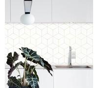 Crédence Adhésive Cube Retro 300 x 50 cm