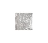Crédence Adhésive "Mosaïque" 31x31cm Argent
