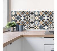 Credence Adhesive pour Cuisine 30X30 Gris Stickers Cuisine Stickers Muraux Cuisine Carrelage Adhesif Mural Stickers Salle de Bain Dalle Pvc Adhesive Murale （10 Pièces）