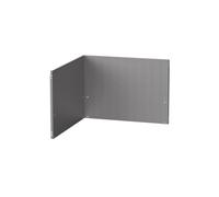 Crédence angle inox pour cuisine extérieure - Le Marquier