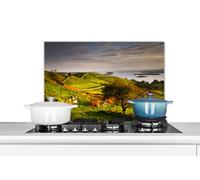 Credence Coucher de soleil en Irlande Fond de hotte 60x40 cm Credence aluminium Plaque inox de cuisine