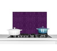 Credence Cuir - Texture - Animaux Fond de hotte 60x40 cm Credence aluminium Plaque inox de cuisine