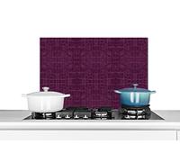 Credence Cuir - Texture - Animaux Fond de hotte 60x40 cm Credence aluminium Plaque inox de cuisine