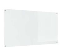 Crédence de cuisine en verre trempé transparent 110x60x0.6 cm