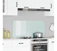 Crédence de cuisine verre trempé Protection Accessoire moderne Verre vidaXL vida