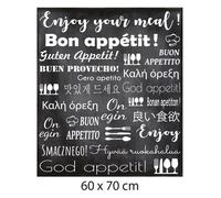 Crédence ENJOY adhésive autocollant sticker - Fond de hotte - 60 X 70 cm
