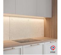 Crédence - Fond de hotte - AURYS - Verre - Transparent - 900*700 - 6 mm - 4 trous