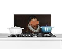 Credence Maîtres anciens - Guillaume d'Orange - Peinture Fond de hotte 70x30 cm Credence aluminium Plaque inox de cuisine