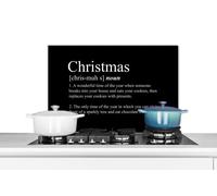 Credence Noël - Proverbes - Définition de Noël - Citations - Dictionnaire Fond de hotte 70x50 cm Credence aluminium Plaque inox de cuisine