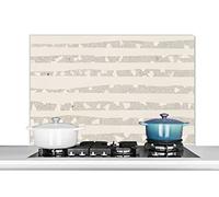 Credence Terrazzo - Terrasse - Pastel Fond de hotte 100x65 cm Credence aluminium Plaque inox de cuisine