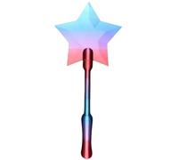 Credit Card Holder Wand, 3d Printed Star Stick, 8x2 Inches Contactless Payment Tool, Stylish Build with Lightweight Frame, Fun Shopping, Accessory for Kids and Restaurants Use