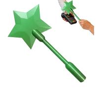 Credit Card Holder Wand, 3d Printed Star Stick, 8x2 Inches Contactless Payment Tool, Stylish Build with Lightweight Frame, Fun Shopping, Accessory for Kids and Restaurants Use