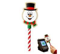 Credit Card Wand, Card Reader Payment Wand for Parties, Daily Carry (#D) | 3D Christmas Payment Magic Wand, Tap to Pay, Magic Wand Credit, Card Holder for Easy Checkout, Xmas Decor Accessory