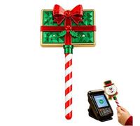 Credit Card Wand, Card Reader Payment Wand for Parties, Daily Carry (#E) | 3D Christmas Payment Magic Wand, Tap to Pay, Magic Wand Credit, Card Holder for Easy Checkout, Xmas Decor Accessory