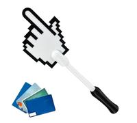 Credit Card Wand - Tap To Pay Wand - Accelerates Contactless Register Checkout, Index Finger Design Debit Card Holder, 11x3x37cm Tap To Pay Wanevice + 90g Light Handlefor Checkout Travel Shopping