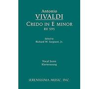 Credo In E Minor, Rv 591