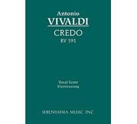 Credo, RV 591: Vocal score
