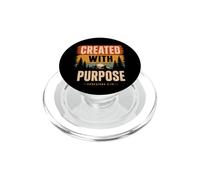 Créé avec But Éphésiens 2:10 Verse biblique chrétienne PopSockets PopGrip pour MagSafe