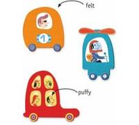 cree avec des stickers J aime les voitures Orange G