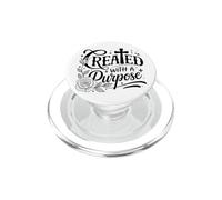 créé avec Un But chrétien Hommes et Femmes chrétiens PopSockets PopGrip pour MagSafe