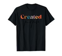 Créé avec Une Inspiration de Foi chrétienne T-Shirt Graphique avec Valeur