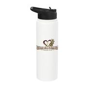 Crée en moi un cœur pur inspiré des Écritures chrétiennes du Carême Stainless Steel Insulated Water Bottle