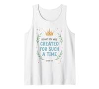 Créé pour Une telle époque Crown Faith Women Débardeur