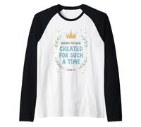 Créé pour Une telle époque Crown Faith Women Manche Raglan
