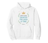 Créé pour Une telle époque Crown Faith Women Sweat à Capuche