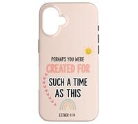 Créé pour Une telle Foi Arc-en-Ciel Coque pour iPhone 16