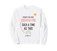 Créé pour Une telle Foi Arc-en-Ciel Sweatshirt