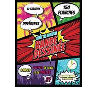 Crée ta propre bande dessinée: 12 gabarits différents │ 150 Pages │ 21,59 x 27,94 cm