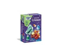 Cree tes Cristaux scintillants - Kit Sciences 8 ans - Mini Labo Experiences scientifiques Culture - Set Jeu