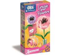Clementoni Kit créatif Create your Flowers Anémone – 2 anémones en papier crêpe – 7+ ans