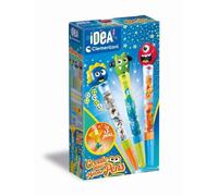Crée tes Stylos - Clementoni - Mini atelier des Stylos - Coffret Monstres - 3 Stylos inclus et accessoires - Dès 6 ans