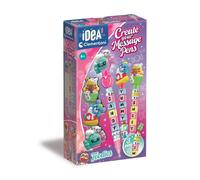Clementoni Kit créatif Create Your Message Pens Foodies 18399 Stylos personnalisables 6 ans