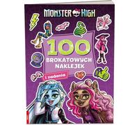 Crée un monde unique avec le livre Monster High Explorez 100 autocollants NB-1501 scintillants pour donner vie à vos aventures et stimuler votre imagination
