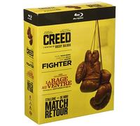 Coffret Creed / The Fighter / La Rage au Ventre / Match Retour – 4 films – Blu-ray – W & B