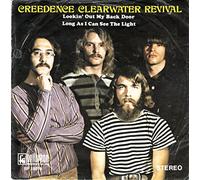 CREEDENCE CLEARWATER REVIVAL / Lookin`Out My Back Door / Long As I Can See The Light / weiße LOCH-HÜLLE Originalcover nicht vorhanden / bellaphon FANTASY/GALAXY # BF 18016 / Deutsche Pressung / 7" Vinyl Single Schallplatte