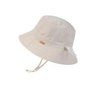 Creekstone Bébé Bob Chapeau de Soleil pour Garçon Fille Tout-Petit Chapeau Seau pour Enfants UPF 50+ Protection Solaire Chapeaux de Plage d'été 0-24M (FR/ES, Âge, 6 Mois, 24 Mois, Beige)